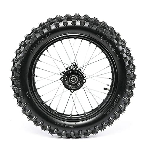 DRFGHK Hinterradreifen 90/100-14 Zoll Reifenmontage Felgenpassendes Umbaukit für Dirt Pit Bikes 125 cc/140 cc/150 cc von DRFGHK