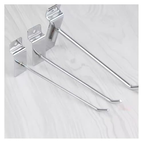 DRFGHK Lamellen-Wandhaken, 3,2/4/5,6 mm Durchmesser, Metallhaken, Laden, Einzelhandel, Zimmer, Garage, Geschäft, 5,6 mm, L 15 cm, 30 Stück DRFGHK Lamellen-Wandhaken, 3,2/4/5,6 mm Durchmesser, Metallhaken, Laden, Einzelhandel, Zimmer, Garage, Geschäft, 5,6 mm, L 15 cm, 30 Stück von DRFGHK
