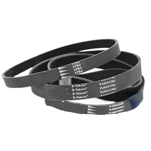 DRFGHK Motorrad-Antriebsriemen gerippt PJ 295J 300J 305J 310J 315J 320J 325J 330J 335J 340J 345J für Heimtrainer Spinning Sport Laufband Getriebeband (315J-PJ800, 11 Rippen) von DRFGHK
