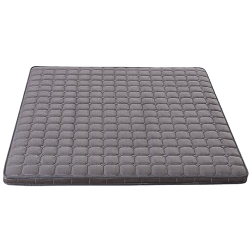 DRFGHK Natürliche umweltfreundliche Kokosfaser-Matratze mit Zonen-Multi-Punkt-Elastizität, harte Unterstützung, ideal für Rücken- und Bauchschläfer, Grau, 180 x 190 cm, 5 cm DRFGHK Natürliche umweltfreundliche Kokosfaser-Matratze mit Zonen-Multi-Punkt-Elastizität, harte Unterstützung, ideal für Rücken- und Bauchschläfer, Grau, 180 x 190 cm, 5 cm von DRFGHK