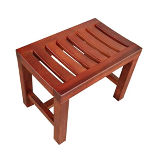 DRFGHK Spa-Bank aus Holz mit Ablageablage - Wasserdichter rutschfester Duschhocker für Badezimmer Entspannung DRFGHK Spa-Bank aus Holz mit Ablageablage - Wasserdichter rutschfester Duschhocker für Badezimmer Entspannung von DRFGHK