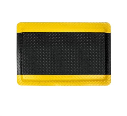 Industrial High Performance Diamond Sponge Floor Mat, Anti Fatigue Ergonomic Workplace Mat for Areas Width 70cm x Length 110cm, Small von DRFGHK