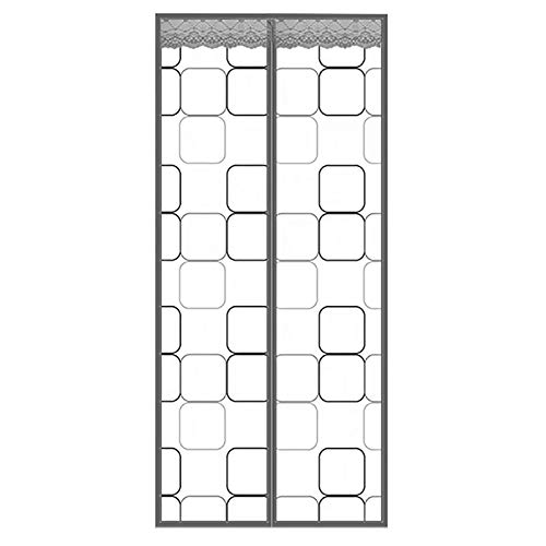 Magnetischer, wärmeisolierter Türvorhang, winddicht, kältebeständig, automatische Schließung, Doppelfalttüren, selbstschließend, für Balkon, Schiebetür, Terrasse, A-100 x 250 cm Magnetischer, wärmeisolierter Türvorhang, winddicht, kältebeständig, automatische Schließung, Doppelfalttüren, selbstschließend, für Balkon, Schiebetür, Terrasse, A-100 x 250 cm von DRFGHK