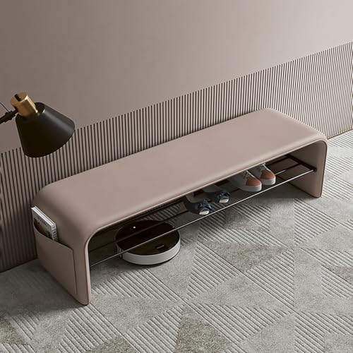 Mid Century Moderne beige Polsterbank für Eingangsbereich und Esszimmer, 152,4 cm, bequeme Sitzmöglichkeit mit stilvollem Design Mid Century Moderne beige Polsterbank für Eingangsbereich und Esszimmer, 152,4 cm, bequeme Sitzmöglichkeit mit stilvollem Design von DRFGHK