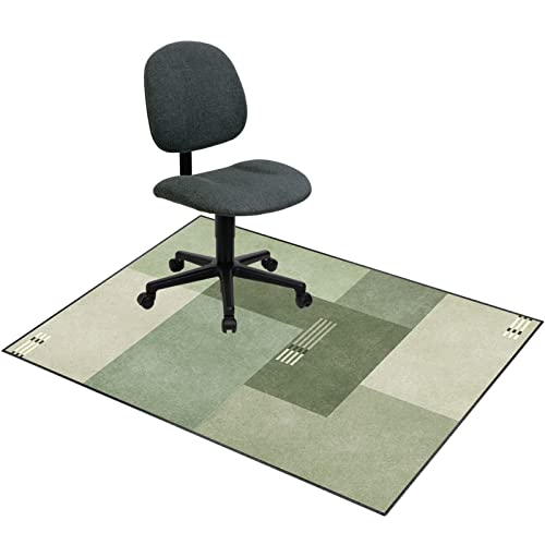 Rutschfeste Büro-Gaming-Stuhlmatte für Zuhause, Mehrzweck-Teppichschutz, Schreibtisch, niedriger Flor, Teppichboden und harte Böden von DRFGHK