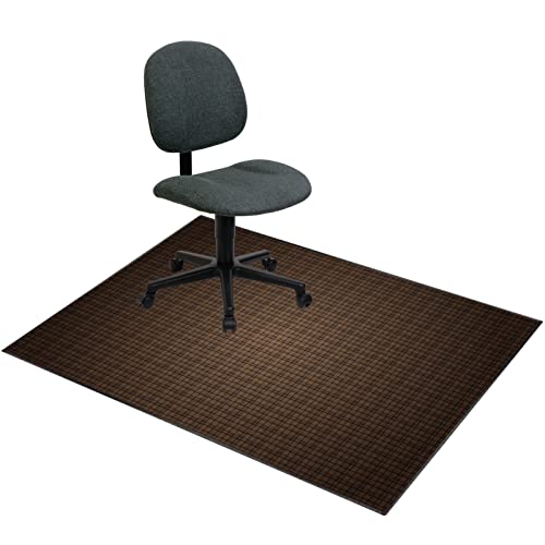 Rutschfeste Büro-Gaming-Stuhlmatte für Zuhause, Mehrzweck-Teppichschutz, Schreibtisch auf Teppichböden und harten Böden von DRFGHK