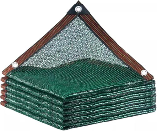 Schattierungsnetz 60% Schattennetz mit Ösen Gewächshaus Schattiernetz Sonnensegel Pflanze Sonnenschutz Sonnenschutznetz für Garten Außen Hof Dach (Size : 3x3m) von DRFGHK