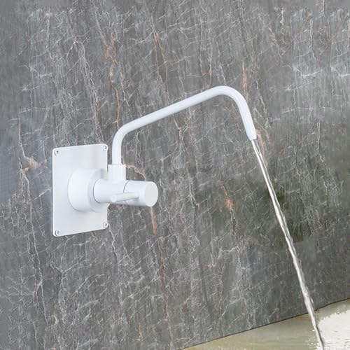 Wandhalterung für Küchenspüle, Einhandgriff, nur 360° drehbar, Weiß Wandhalterung für Küchenspüle, Einhandgriff, nur 360° drehbar, Weiß von DRFGHK