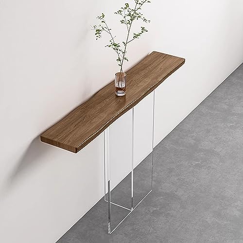 DRFGNF Massivholz Konsole Beistelltisch für Eingangsbereich Moderner Stil Dekorative Sofa Rückenablage Schmaler Flur Beistelltisch mit langem Kofferbein DRFGNF Massivholz Konsole Beistelltisch für Eingangsbereich Moderner Stil Dekorative Sofa Rückenablage Schmaler Flur Beistelltisch mit langem Kofferbein von DRFGNF
