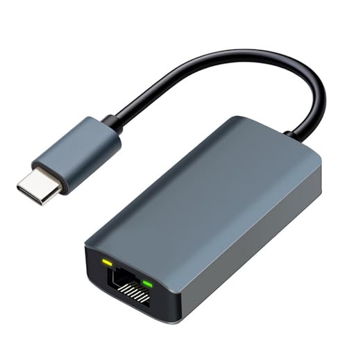 DRHTDXEJ Netzwerkadapter mit mehreren Plattformen, 5 Gbit/s, USB C auf RJ45, unterstützt mehrere Systeme, Treiber, USB-C-Ethernet-Adapter DRHTDXEJ Netzwerkadapter mit mehreren Plattformen, 5 Gbit/s, USB C auf RJ45, unterstützt mehrere Systeme, Treiber, USB-C-Ethernet-Adapter von DRHTDXEJ