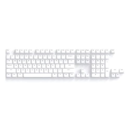 Weiche Silikon-Tastenkappe, modisches Silikon-Gelee-Doppelschicht-Tastenkappen-Set, geräuschdämpfend für den professionellen Tastaturgebrauch von DRHTDXEJ