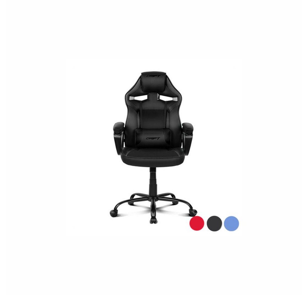 DRIFT Bürostuhl Schwarz Gaming-Stuhl DRIFT DR50 Computer-Stuhl Bürostuhl Bürosessel Ga DRIFT Bürostuhl Schwarz Gaming-Stuhl DRIFT DR50 Computer-Stuhl Bürostuhl Bürosessel Ga von DRIFT