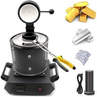 DANIU AC110V/220V 3KG Digital Gold Schmelzofen Maschine Heizleistung Gießen Metall Raffination Gold Silber Hasaki von DRILLPRO
