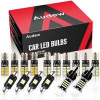 Audew 16pcs T10 C5W 41mm Canbus Auto Dome Innenraum Kartenleuchte Kennzeichenleuchte lavente von DRILLPRO