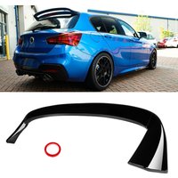 Drillpro - Glänzend Schwarz für bmw 1er F20 F21 Heckflügel Lip Trim Aufkleber Auto Dachheckspoiler 3 Türer 5 Türer Fließheck 2012–2019 lavente von DRILLPRO