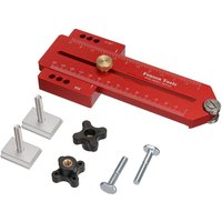 FONSON – Feinholz-Sägetischführung 140 mm T-Lineal Anreißer eloxierte Oberfläche klare Skala Holzbearbeitungslineal aus Aluminiumlegierung FONSON – Feinholz-Sägetischführung 140 mm T-Lineal Anreißer eloxierte Oberfläche klare Skala Holzbearbeitungslineal aus Aluminiumlegierung von DRILLPRO