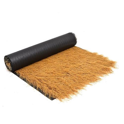 DRISSA Künstliches Strohdach, Synthetisches Strohgrasdach, Tropisches Mexikanisches Tiki-Bargras, Für Garten-Und Terrassenschirmabdeckungen(Size:1.64x32.8ft(0.5x10m)) von DRISSA