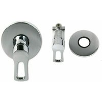 1091rundereinbau-Duschmischbatterieausverchromtemmessingzurwandmontage von DRIWEI