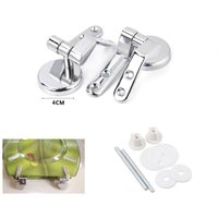 4 Cm Metallscharnier-Set, 68 Und 61 Mm Griffe, Toilettensitz, Badezimmer, Wc-Haken 02057 4 Cm Metallscharnier-Set, 68 Und 61 Mm Griffe, Toilettensitz, Badezimmer, Wc-Haken 02057 von DRIWEI