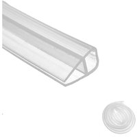Duschkastendichtungersatzprofiltransparentsilikon8mm2mt74231 von DRIWEI