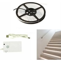 Led-Streifen Mit Infrarot-Bewegungsmelder Usb 1m Batterien Weiß Te-B0454 Led-Streifen Mit Infrarot-Bewegungsmelder Usb 1m Batterien Weiß Te-B0454 von DRIWEI