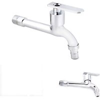 Wandarmatur 1/2" Anschluss Kaltwasser Waschmaschine Badezimmer Außen 02048 von DRIWEI
