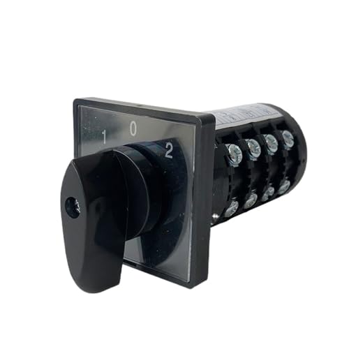3-Positionen-Drehschalter HZ5B-20/4 Steuerung Dual Power ON-OFF-ON 20A Silberkontakt-Wahlnockenschalter 3-Positionen-Drehschalter HZ5B-20/4 Steuerung Dual Power ON-OFF-ON 20A Silberkontakt-Wahlnockenschalter von DRJBBODVQ