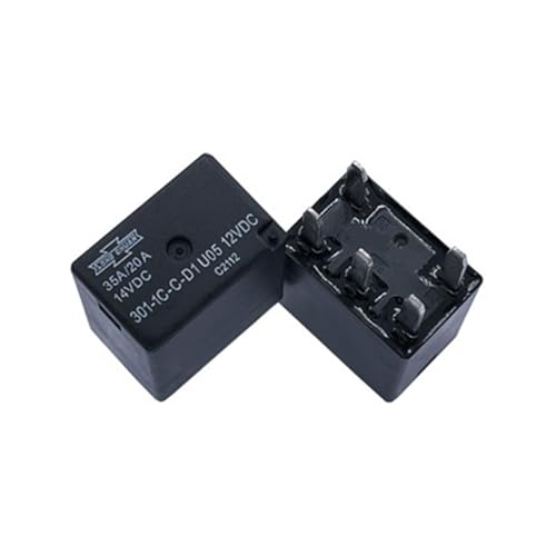 5er-Pack Relais 301-1C-C-R1-U01-12VDC 301-1C-C-R1-U02-24VDC 301-1C-C-D1-U05-12VDC 301-1C-C-D1-U05-24VDC 35A 20A 5 Stifte(301-1C-C-D1 U05 12V) von DRJBBODVQ