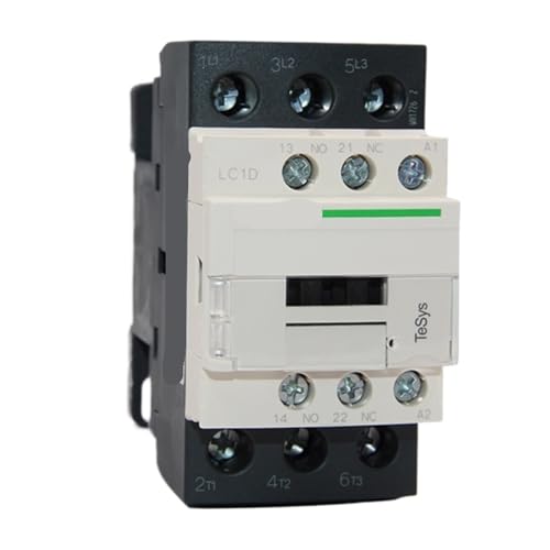 DRJBBODVQ AC-Schütz 220 V LC1D09 LC1D32 LC1D38 B7C F7C M7C Q7C Spulenspannung 24 V 110 V 220 V 25 A(LC1D12F7C 12A 110V) von DRJBBODVQ