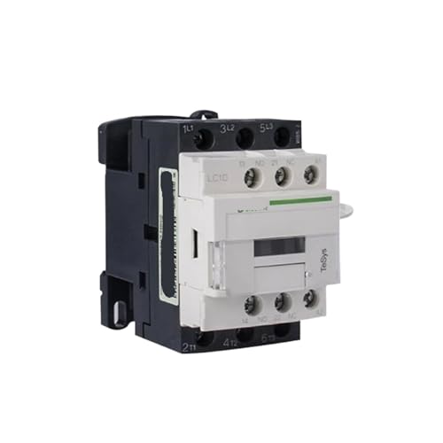 DRJBBODVQ Schütz 220v AC dreipoliges Schütz 3P 3-phasig 3-polig 50/60Hz LC1D25 LC1D32 LC1D38 Spulenspannung 24v 110V 220V 380(LC1D18,24V) von DRJBBODVQ