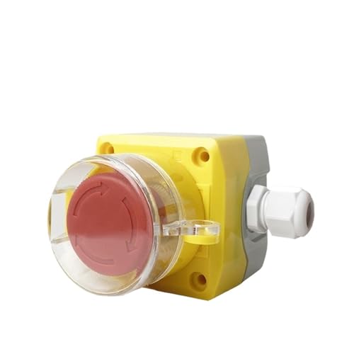 EX Not-Aus-Druckknopfschalterkasten 1P Selbsthemmendes Schloss Elektrischer Aufzug Aufzug Regenfest 1NO 1NC LA38-11ZS von DRJBBODVQ
