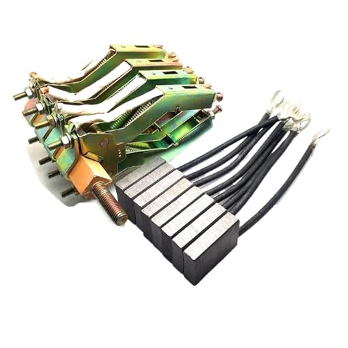 Motor-Kollektorring Schleifring Kupferring Leitring Kohlebürstenhalter Zubehör Vierwege-Kollektorring φ60mm(4 way-12.5x32mm) von DRJBBODVQ