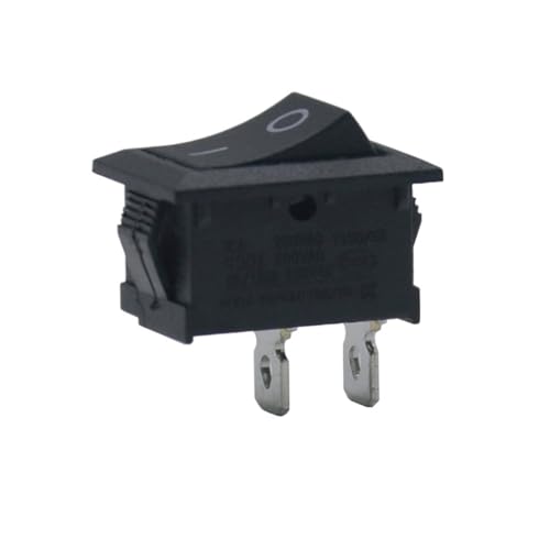 Schalter KCD1 15x21mm 2 Pin Wippschalter 6A 250V 10A 125V 15x21 Wippschalter KCD1-101 Netzschalter(5PCS) von DRJBBODVQ