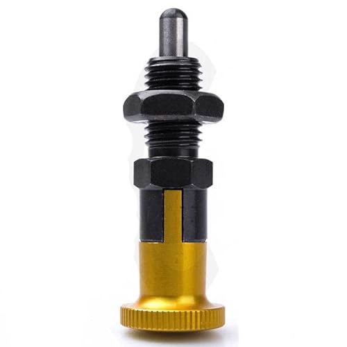 Lager VCN210 Rastbolzen,Federbolzen,Federsperrstift,Aluminiumknopf,Schraube mit Federstift,Feingewinde M8M10M12M16-VCN210-CK (S Golden,M8 (1St Lager VCN210 Rastbolzen,Federbolzen,Federsperrstift,Aluminiumknopf,Schraube mit Federstift,Feingewinde M8M10M12M16-VCN210-CK (S Golden,M8 (1St von DRJUSS