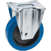 Bockrolle Elastik blau Platte 100 mm 150 kg - Dörner+helmer Bockrolle Elastik blau Platte 100 mm 150 kg - Dörner+helmer von DÖRNER + HELMER