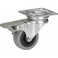 Lenkrolle Gummi Feststeller 50 mm 45 kg - Dörner+helmer Lenkrolle Gummi Feststeller 50 mm 45 kg - Dörner+helmer von DÖRNER + HELMER