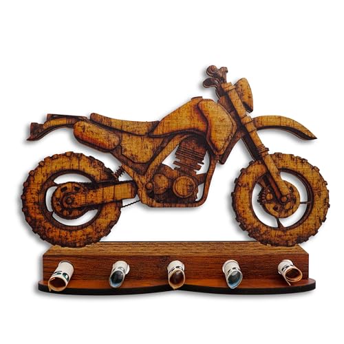 DRO Design Geldgeschenke, Geschenkverpackung Holz-Optik Moto Cross Motiv – Bargeldgeschenk, Geldpräsent, Kreatives Geldgeschenk, Geburtstag, Hochzeit, Weihnachten von DRO Design