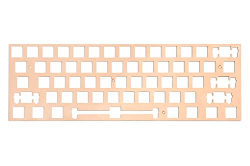 DROP Carina Mechanisches Tastatur-Set, 60% Formfaktor, Tray-Mount-Konstruktion mit Mehreren Plattenmaterialien, starres und befriedigendes Gefühl (Kupfer) von DROP