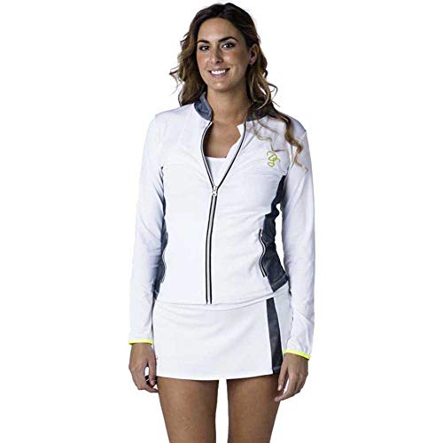 DROPSHOT Jacke Katia, Weiß, Grau, X-Small DROPSHOT Jacke Katia, Weiß, Grau, X-Small von DROPSHOT