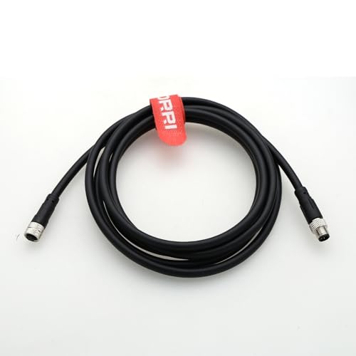 DRRI 6-poliger M8-Stecker, Stecker auf Buchse, Luftfahrt-Sensor-Stecker, PVC-geschirmtes elektrisches Kabel für industrielle Automatisierungsgeräte von DRRI