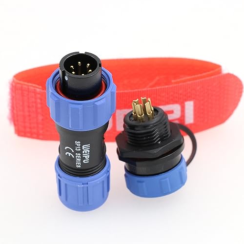 DRRI Weipu SP13 6-poliger wasserdichter männlicher Stecker weiblicher Buchsen-Typ für industrielle Geräte Stromsignal DRRI Weipu SP13 6-poliger wasserdichter männlicher Stecker weiblicher Buchsen-Typ für industrielle Geräte Stromsignal von DRRI