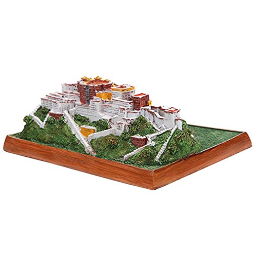 DRSM Tibet Potala Palace Souvenir Ornamente,Harz Handwerk Statue Berühmte Architekturskulptur Modell Ornamente Bücherregal Architektonisches Ornament DRSM Tibet Potala Palace Souvenir Ornamente,Harz Handwerk Statue Berühmte Architekturskulptur Modell Ornamente Bücherregal Architektonisches Ornament von XYEJL
