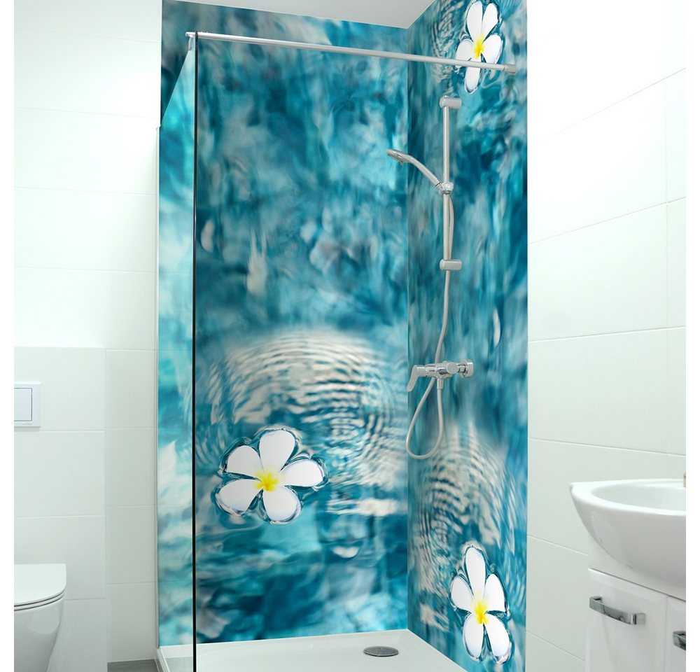 DRUCK-EXPERT Duschrückwand Premium Duschrückwand - langlebiger Fliesensticker aus 0,4 mm selbstklebenden Hart-PVC DRUCK-EXPERT Duschrückwand Premium Duschrückwand - langlebiger Fliesensticker aus 0,4 mm selbstklebenden Hart-PVC von DRUCK-EXPERT