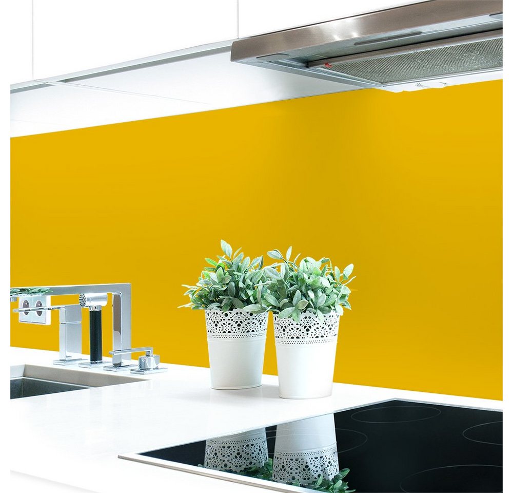 DRUCK-EXPERT Küchenrückwand Küchenrückwand Gelbtöne Unifarben Hart-PVC 0,4 mm selbstklebend DRUCK-EXPERT Küchenrückwand Küchenrückwand Gelbtöne Unifarben Hart-PVC 0,4 mm selbstklebend von DRUCK-EXPERT