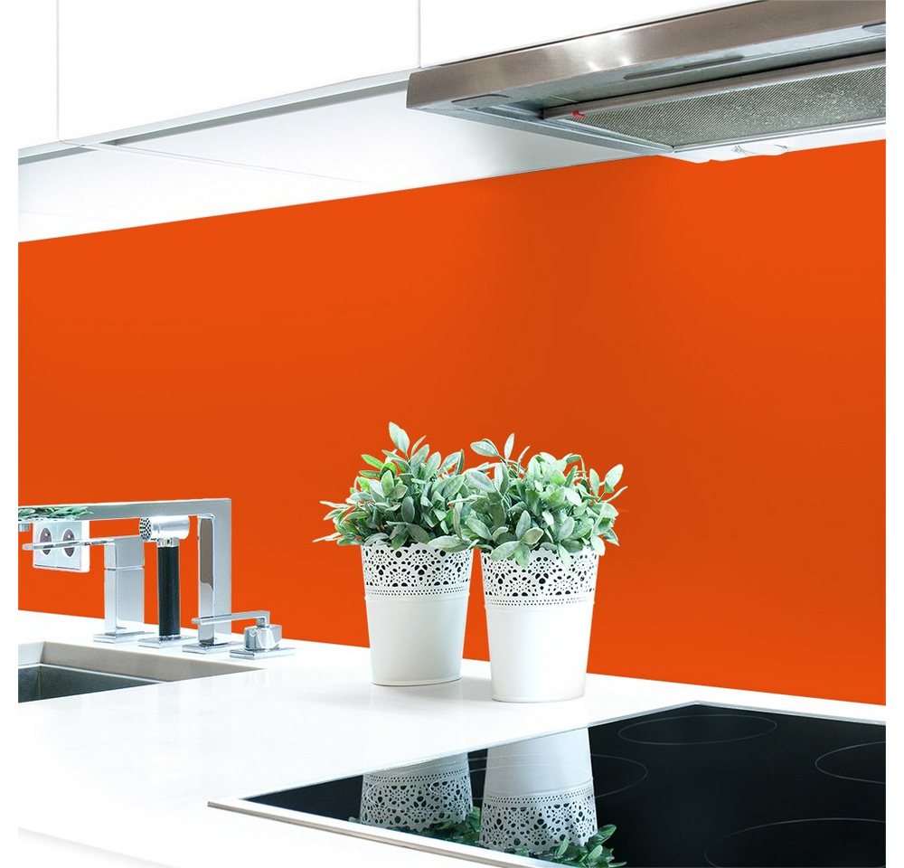 DRUCK-EXPERT Küchenrückwand Küchenrückwand Rottöne 2 Unifarben Hart-PVC 0,4 mm selbstklebend von DRUCK-EXPERT