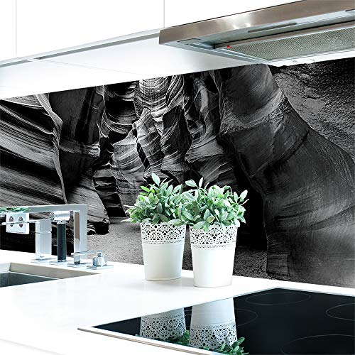 Küchenrückwand Canyon Grau Premium Hart-PVC 0,4 mm selbstklebend - Direkt auf die Fliesen, Größe:160 x 60 cm Küchenrückwand Canyon Grau Premium Hart-PVC 0,4 mm selbstklebend - Direkt auf die Fliesen, Größe:160 x 60 cm von DRUCK-EXPERT