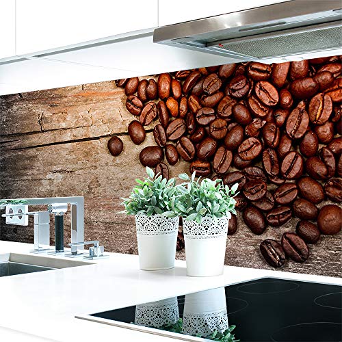 Küchenrückwand Kaffee Bohnen Premium Hart-PVC 0,4 mm selbstklebend - Direkt auf die Fliesen, Größe:280 x 51 cm Küchenrückwand Kaffee Bohnen Premium Hart-PVC 0,4 mm selbstklebend - Direkt auf die Fliesen, Größe:280 x 51 cm von DRUCK-EXPERT