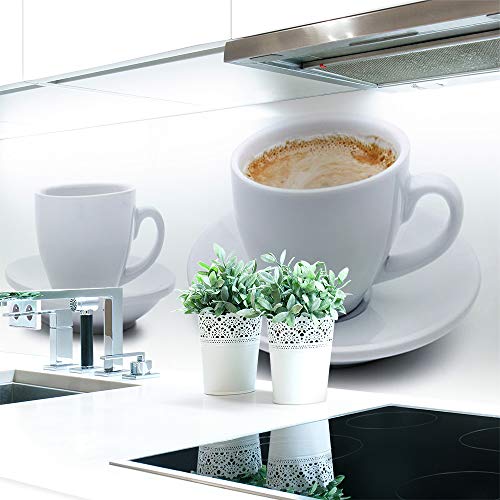Küchenrückwand Kaffee Tasse Premium Hart-PVC 0,4 mm selbstklebend - Direkt auf die Fliesen, Größe:220 x 51 cm Küchenrückwand Kaffee Tasse Premium Hart-PVC 0,4 mm selbstklebend - Direkt auf die Fliesen, Größe:220 x 51 cm von DRUCK-EXPERT