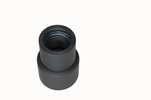 DRUCKKRAFT Adapter Ø 50 mm Spiralschlauch | Absaugschlauch | Werkstattabsaugung | Absauganlage | Absaugrohr | Schnellkupplung | Luftreiniger | Rauchabsaugung (Schlauch Rechtsgewinde, DN40 mit Muffe) von DRUCKKRAFT