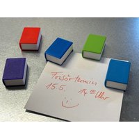 Kühlschrankmagnete - Buch Verschiedene Farben 3D-Druck Kühlschrankmagnete - Buch Verschiedene Farben 3D-Druck von DRUKSI